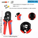 Kit de Ponteiras Tubulares com Alicate de Crimpagem – Acabamento Profissional e Conexões Seguras