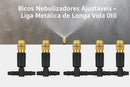 BreezeMist Pro – Nebulizador para Jardim com Climatização Natural