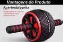 Roda Abdominal Profissional para Abdômen Definido e Core Forte