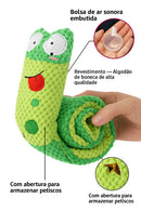 Brinquedo interativo com petiscos para cachorro