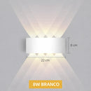 Arandela LED de Parede IP65 para Uso Interno e Externo