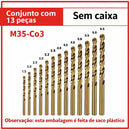 Kit de Brocas M35 com Cobalto para Metal – Mais Precisão e Durabilidade Profissional