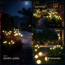 Luminária Solar LED Cogumelo para Jardim – IP65 Impermeável • Decoração Charmosa e Iluminação Automática