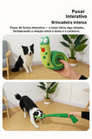 Brinquedo interativo com petiscos para cachorro