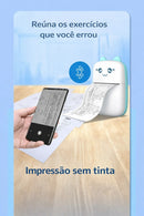 Mini Impressora Térmica Infantil Bluetooth – Aprendizado Criativo Sem Tinta