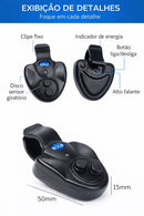 Alarme de Pesca com Sensor de Mordida – Detecta Fisgada Instantaneamente.
