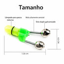 Alarme de Pesca Noturno com Sino – Detecta Mordidas na Hora