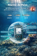 Fish Finder Portátil com Sonar – Encontre Peixes com Precisão em Qualquer Profundidade