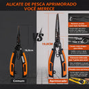 Alicate de Pesca Profissional Estendido – Remoção Segura de Anzóis e Corte Preciso de Linha
