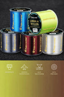 Linha de Pesca Nylon Super Resistente 500m – Alta Sensibilidade e Fisgada Precisa