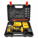Parafusadeira e Furadeira a Bateria DOW com Ajuste de Torque e Kit Completo