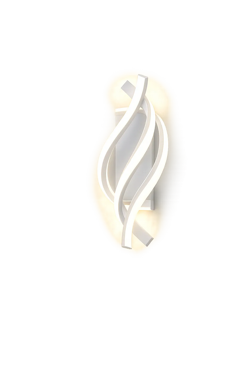 Arandela LED Decorativa Tricolor Design Espiral