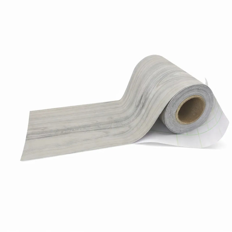 Rodapé Adesivo em PVC Efeito Madeira Impermeável – Acabamento Decorativo sem Obra