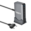 Carregador GaN Profissional 1000W – Otimize Seu Espaço de Trabalho