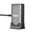 Carregador GaN Profissional 1000W – Otimize Seu Espaço de Trabalho