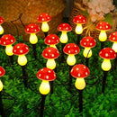 Luzes Solares Cogumelo IP65 – Iluminação Decorativa que Transforma Seu Jardim