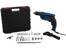 Furadeira Elétrica 650W com Velocidade Variável e Kit Completo