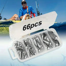 Kit de Chumbadas para Pesca com Giradores 360° – Afundamento Rápido e Linha Sem Torção.