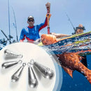 Kit de Chumbadas para Pesca com Giradores 360° – Afundamento Rápido e Linha Sem Torção