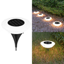 Luminária Solar de Embutir no Solo – Efeito de Luz Elegante para Áreas Externas