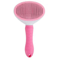 🏷️ Escova Autolimpante para Pets 2 em 1 | Remove Pelos Soltos com Um Clique – Ideal para Cães e Gatos